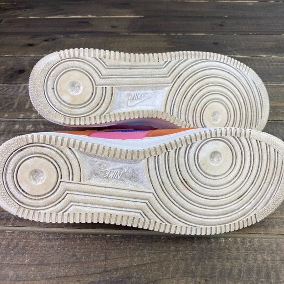 Nike Air Force 1 '07 LV8 Men's Size 13 CW7300 800 Orange Trance AF1 Sneakers - Picture 11 of 13